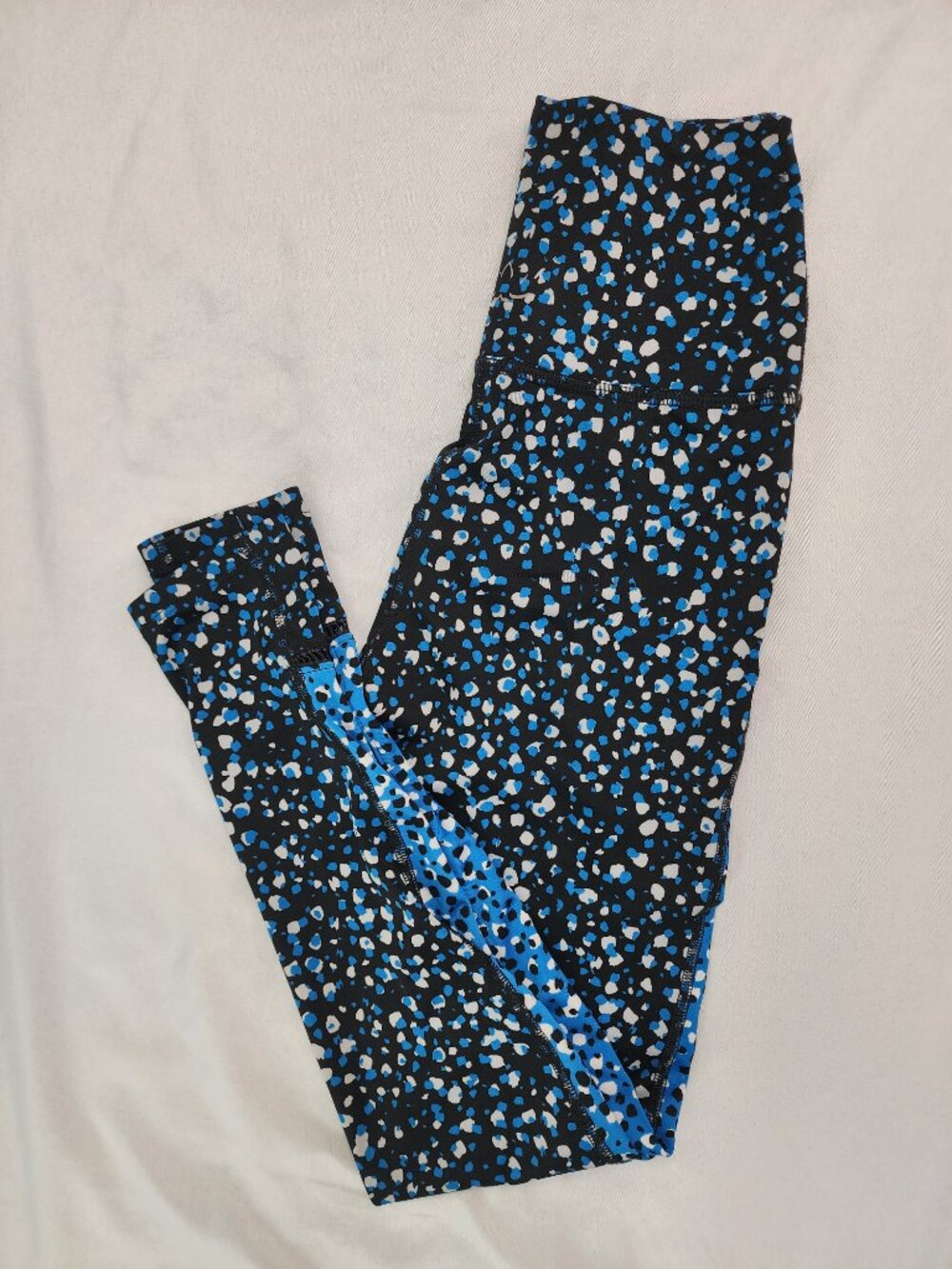 Beyond Yoga Small High Rise Speckled Leggings Ladder Mesh Made USA - Picture 8 of 9